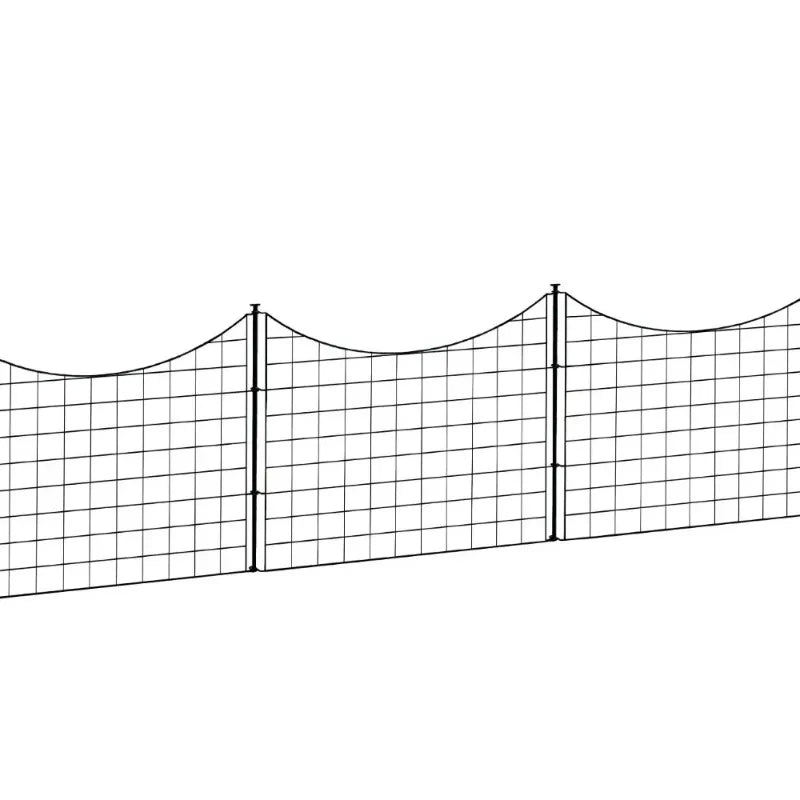 25-Inch Dog Playpen Garden Fence Metal Antirust 5 Pack RISE DEFENSE SYSTEMS.AI PRODUCTS