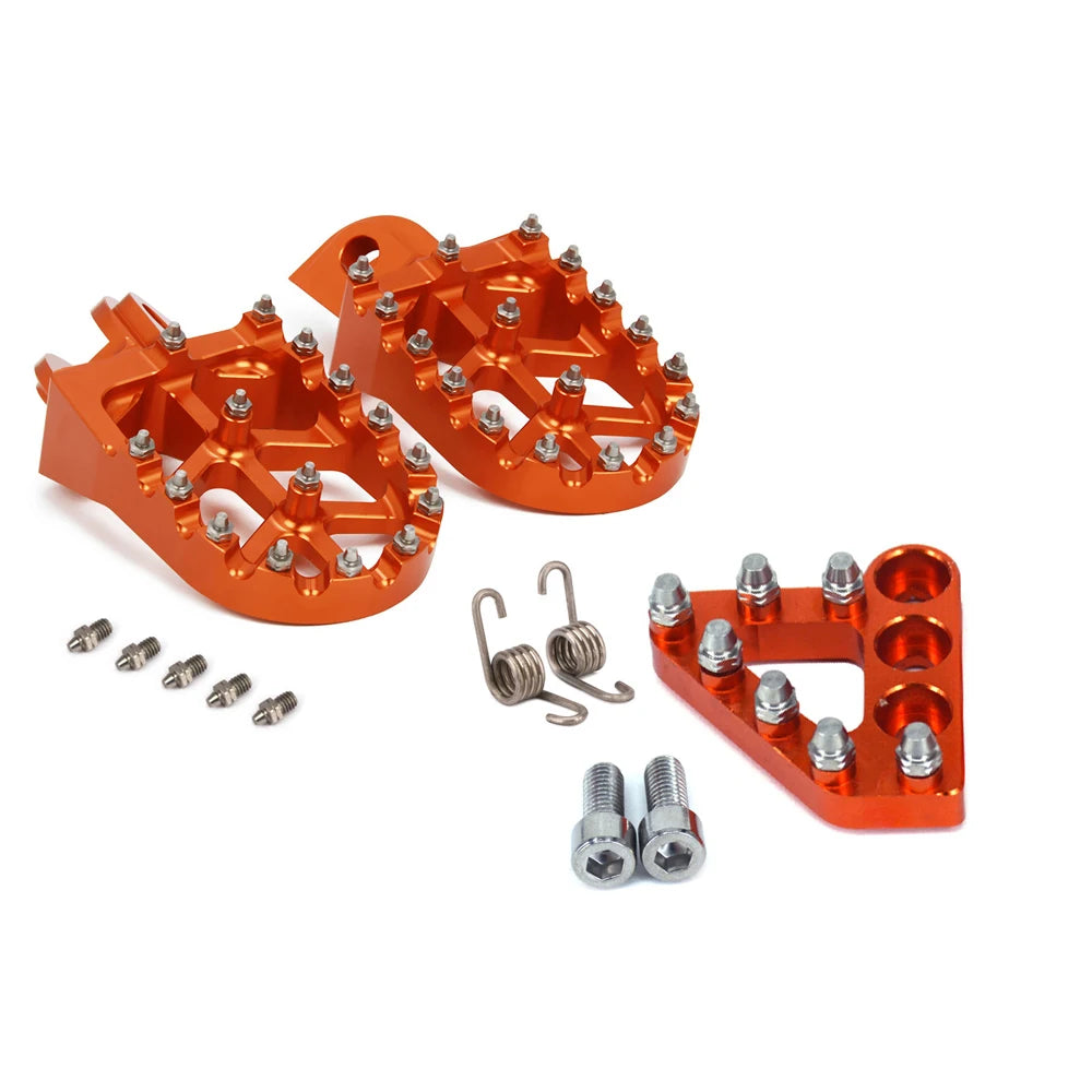 Motorcycle Footpegs Pin Shift lever Tip Foot Peg Pedals Rest For KTM SX SXF XC XCF EXC EXCF XCW XCFW 125 150 200 250 300 350-530 RISE DEFENSE SYSTEMS.AI PRODUCTS