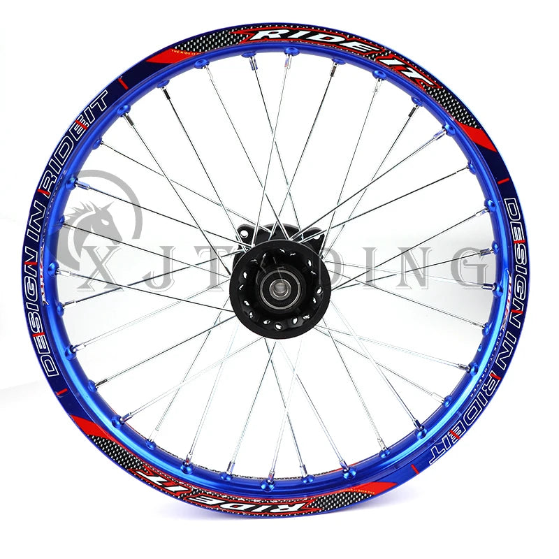Motorcycle 17" aluminium Alloy Wheel 1.60*17 1.60x17" inch Rims for 110cc 125cc 140cc 150cc 160cc Dirt Pit Bike Accessories RISE DEFENSE SYSTEMS.AI PRODUCTS