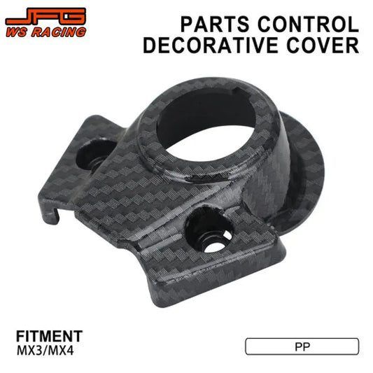 Motorcycles Central Control Decorative Cover Carbon Fiber Pattern Protection For TALARIA Sting MX3 MX4 Electric Motocross Bike RISE DEFENSE SYSTEMS.AI PRODUCTS
