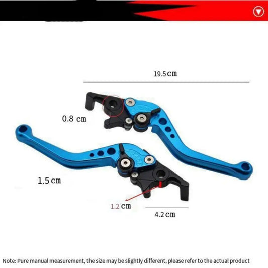 Motorcycle modification accessories CNC double disc brake handle adjustable electric vehicle brake lever RISE DEFENSE SYSTEMS.AI PRODUCTS
