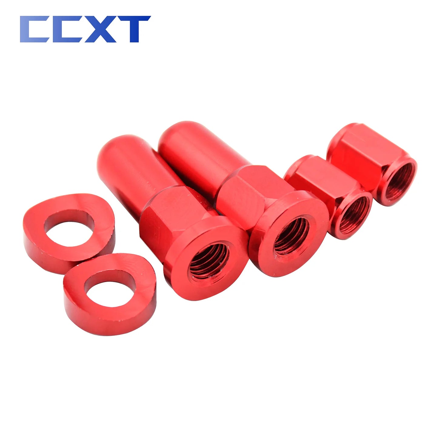 Motocross Valve Cap Dirt Bike Rim Lock Nuts Bolts Spacer For KTM Yamaha Honda CRF 250R 450R 250X 450X 250RX 450RX CR125 CR250 RISE DEFENSE SYSTEMS.AI PRODUCTS