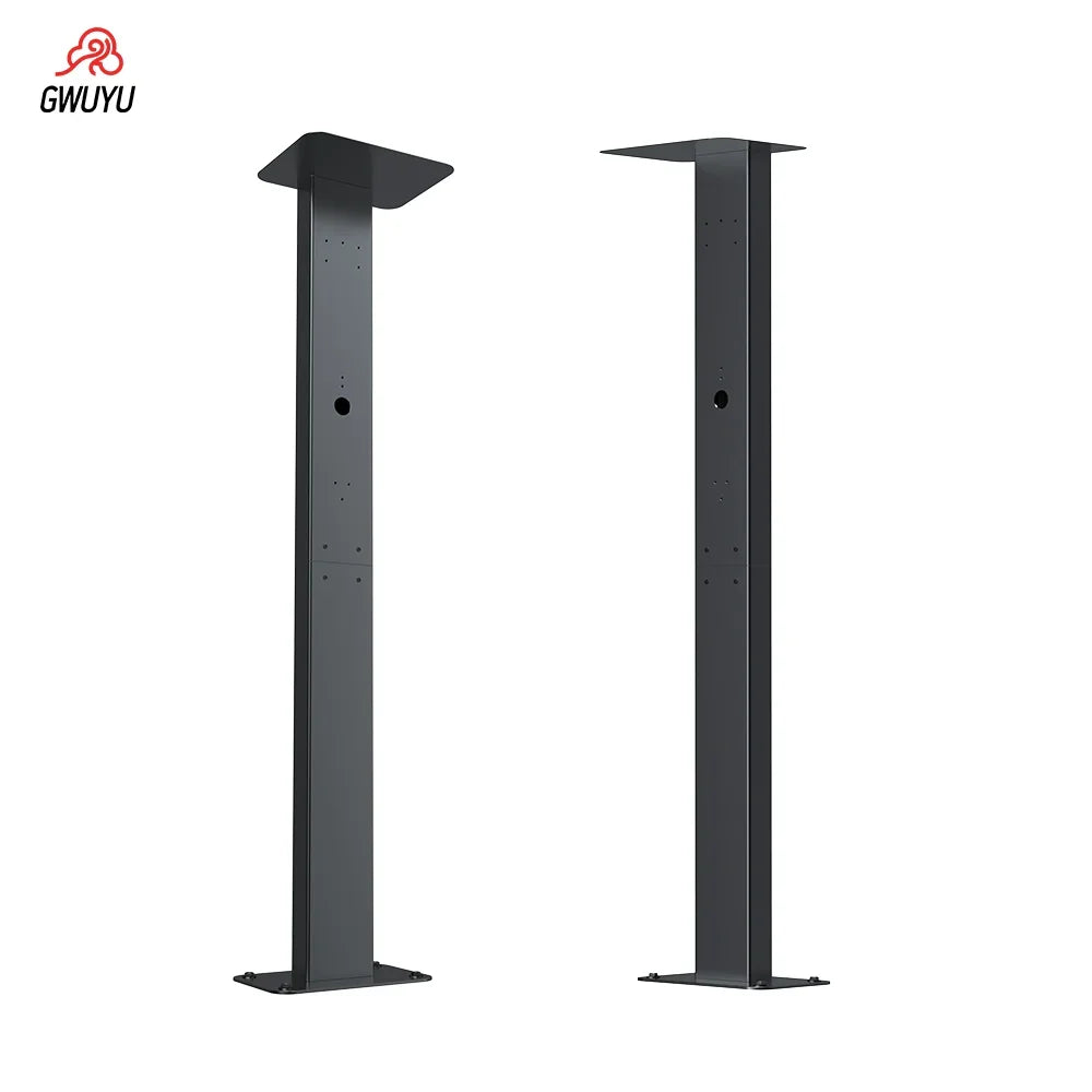 GWUYU EV Charging Station Pile Post Universal Upright Post Outdoor Weather-Proof Pedestal Holder Stand Type 1 Type 2 Charger RISE DEFENSE SYSTEMS.AI PRODUCTS