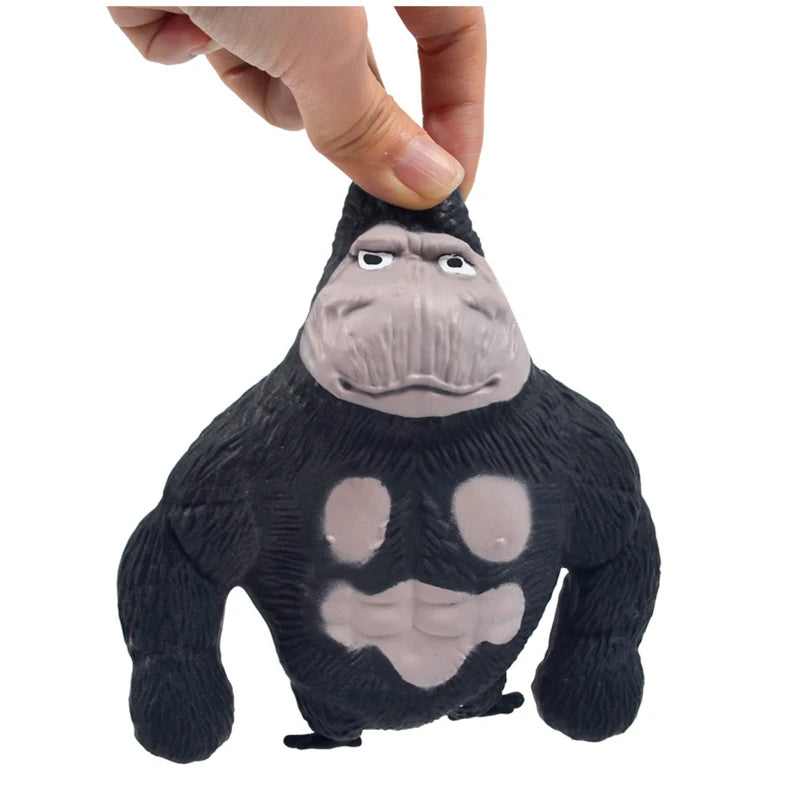 Giant Anti Stress Gorilla Toy Squeezing Elastic Monkey Fun Gorilla Stress Relief Game Mini Children's Gift Birthday Gift RISE DEFENSE SYSTEMS.AI PRODUCTS