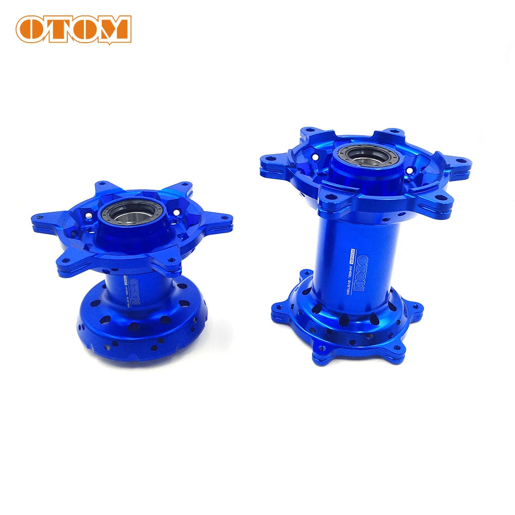 OTOM Motorcycle 36 Holes Front Rear Wheel Hub CNC Aluminum Billet For KTM SXF XCF SMR HUSQVARNA FC FX TC TX GASGAS EXF MXF 2022 RISE DEFENSE SYSTEMS.AI PRODUCTS