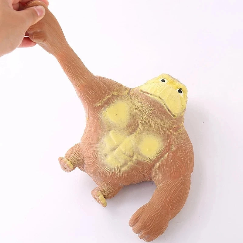 Giant Anti Stress Gorilla Toy Squeezing Elastic Monkey Fun Gorilla Stress Relief Game Mini Children's Gift Birthday Gift RISE DEFENSE SYSTEMS.AI PRODUCTS
