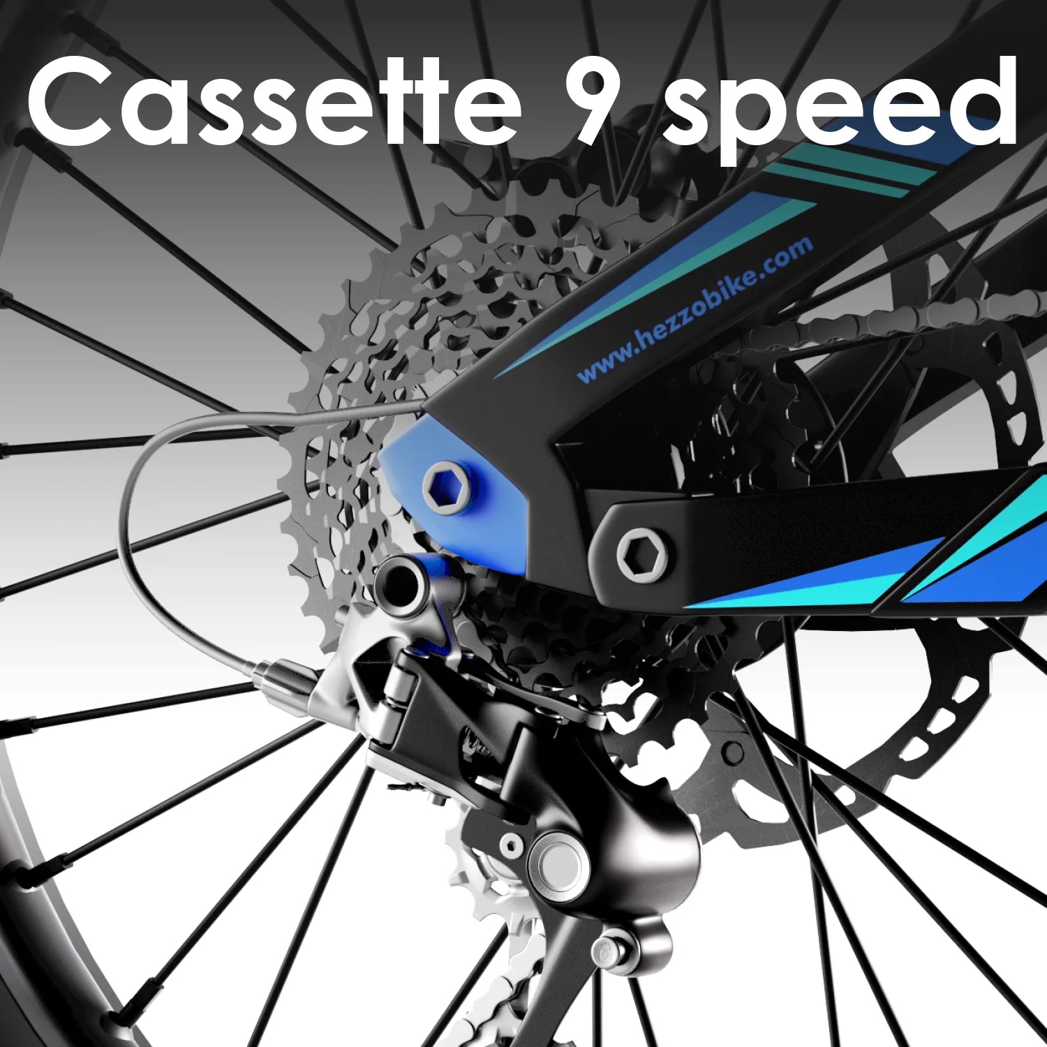 HEZZO Ebike K9 Carbon Fiber Electric Bike 52V 1000W Bafang M620 Middrive Electric Bicycle 21Ah LG 50Kmp 26X4.5
