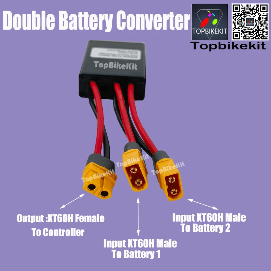 Big Current 120A Dual Battery Discharge Converter Connection Adapter 20V-72V 20A/30/40A/80A/120A Module Balanced Discharge RISE DEFENSE SYSTEMS.AI PRODUCTS