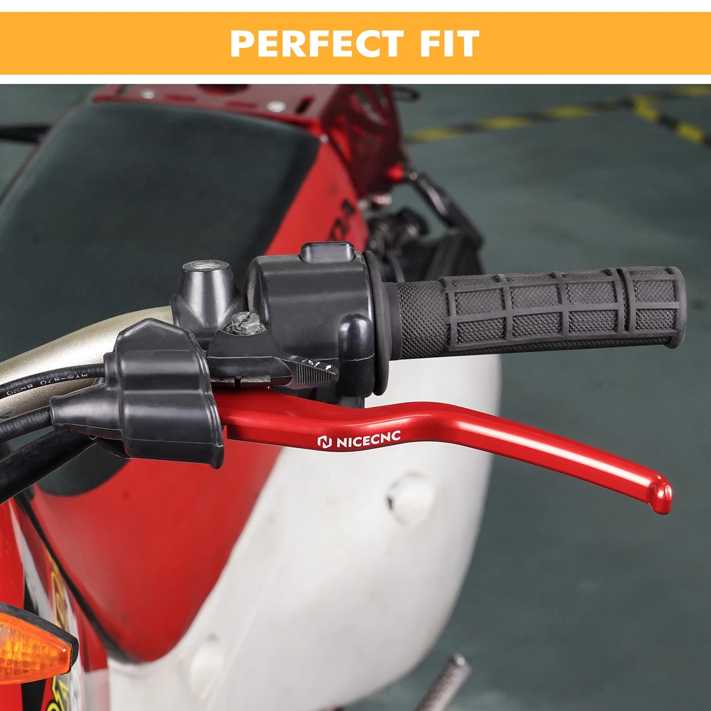 NICECNC Motorcycle Labor-saving clutch Lever For Honda XR650L 1993-2024 Motocross Enhancement Accessories Reduction In Actuation RISE DEFENSE SYSTEMS.AI PRODUCTS