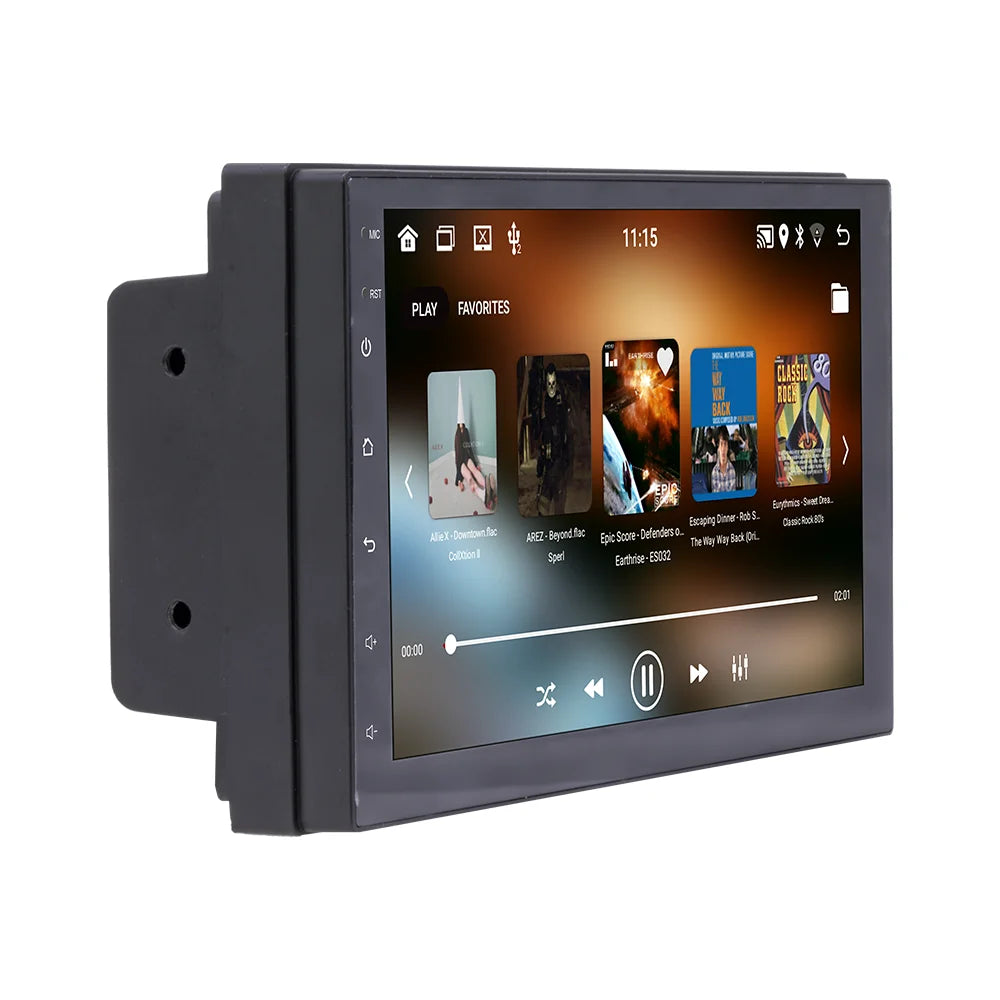 BQCC 4core 2 Din Car Radio Androidauto Carplay Android 13 GPS Car Audio 7"/9"/10" WIFI BT IPS Automotive Multimedia Player RISE DEFENSE SYSTEMS.AI PRODUCTS