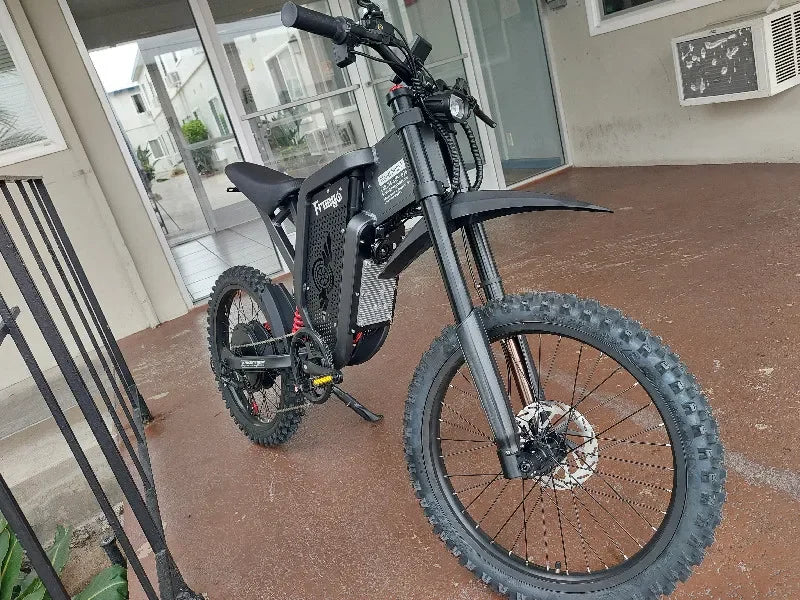 Freego X2 Pro E-bike 6000W 60V 30Ah 19*2.0 Mtb Tire Electric Bicycle All Terrain Hydraulic Brake Full Supspension Electric Bike RISE DEFENSE SYSTEMS.AI PRODUCTS