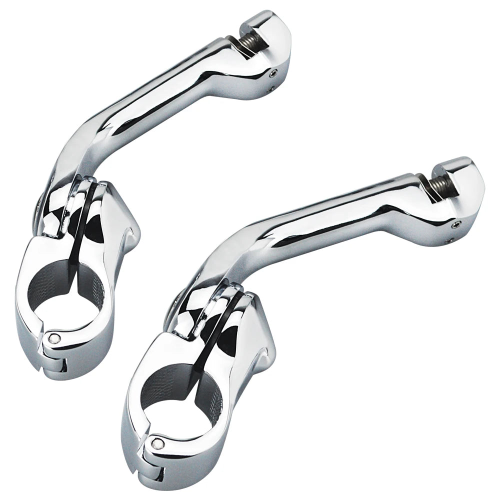 Motorcycles 1 1/4" Footrest Highway Engine Guard Foot Pegs Mount For Harley Sportster Tri Street Glide FLHX Road King Low Rider RISE DEFENSE SYSTEMS.AI PRODUCTS