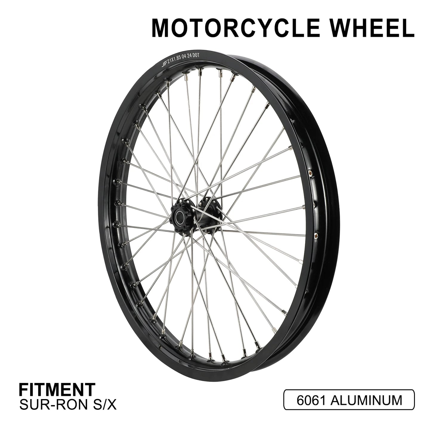 21*1.85 18*2.15 Front Rear Wheel Hubs Rims Motorcycle Accessories For Sur Ron Surron Light Bee X S Electric Vehicle Dirt E-Bike RISE DEFENSE SYSTEMS.AI PRODUCTS