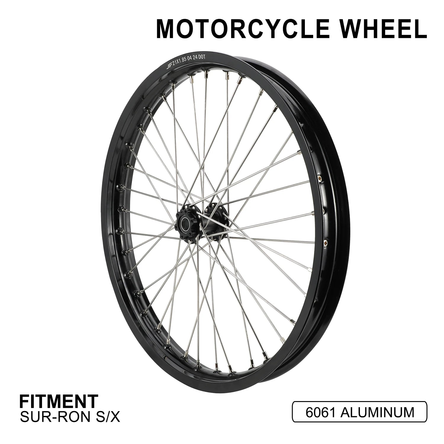 21*1.85 18*2.15 Front Rear Wheel Hubs Rims Motorcycle Accessories For Sur Ron Surron Light Bee X S Electric Vehicle Dirt E-Bike RISE DEFENSE SYSTEMS.AI PRODUCTS