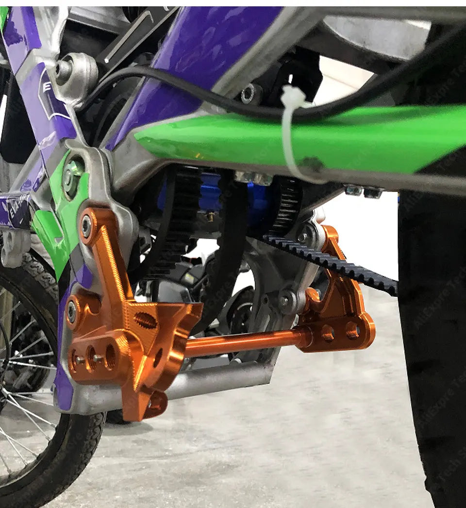 For Sur Ron Pedal Bracket Light Bee X Modification Parts E-bike Dirtbike Off-road Motorcycle  SUR-RON Parts RISE DEFENSE SYSTEMS.AI PRODUCTS