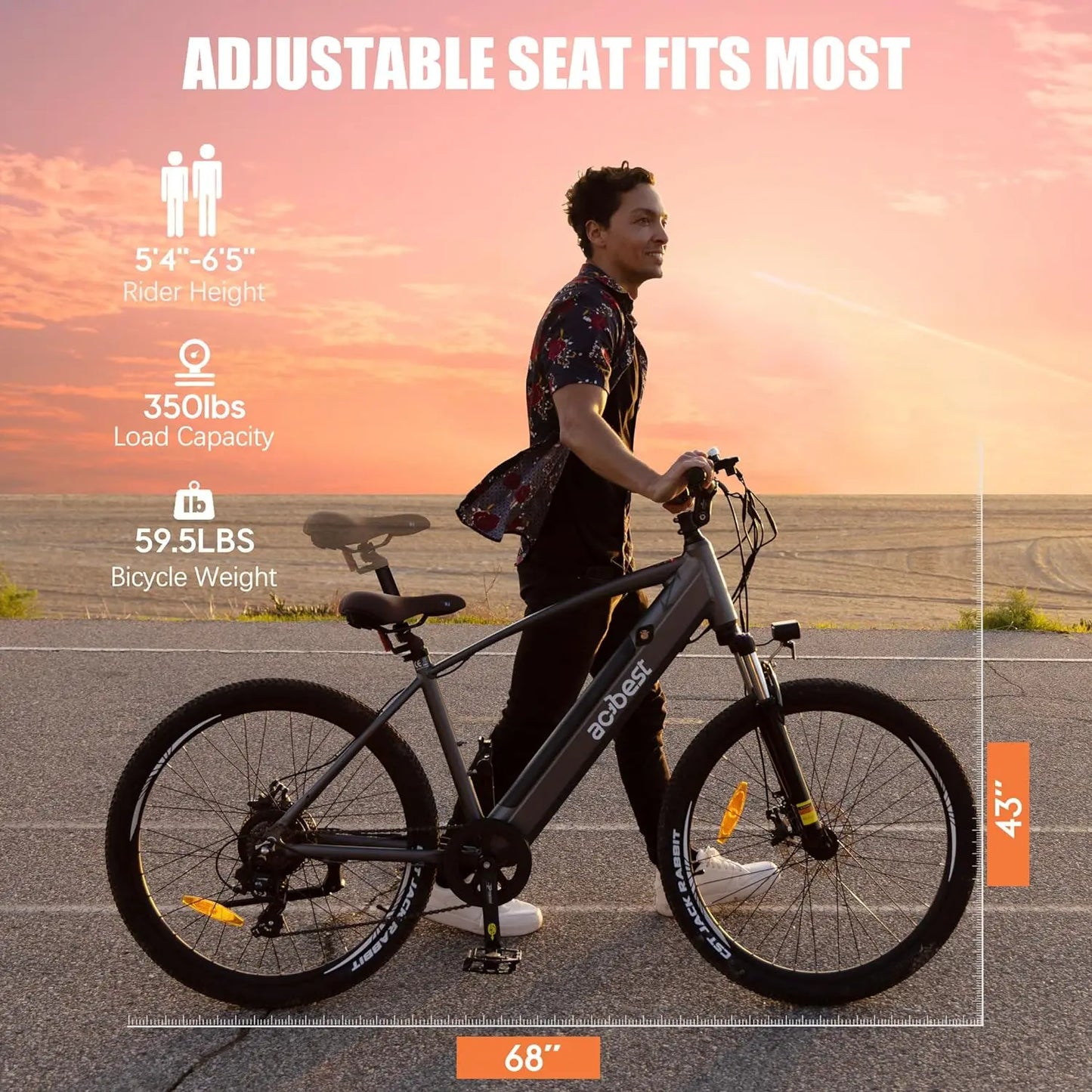 Core Electric Bike for Adults -468Wh Removable Built in Battery, Peak 750W Brushless Motor Mountain Ebike, 26X2.1 Tire Step Over RISE DEFENSE SYSTEMS.AI PRODUCTS