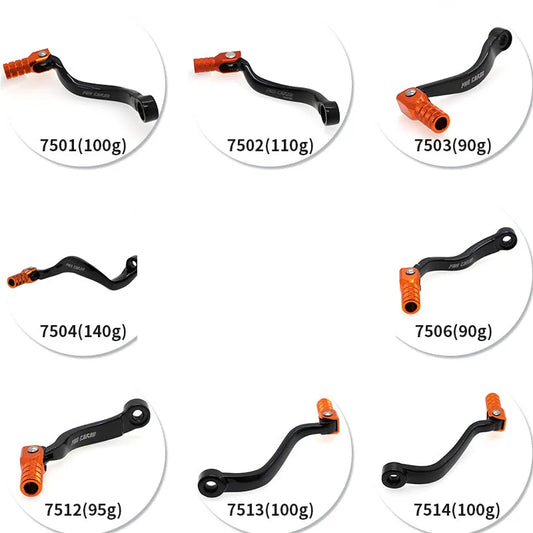 Motorcycle Gear Shift Lever For KTM All Model SX SX-F EXC EXC-F XC XC-F TPI TC TE MC 250 350 450 500 701 SMC 690 Duke 950 990 RISE DEFENSE SYSTEMS.AI PRODUCTS