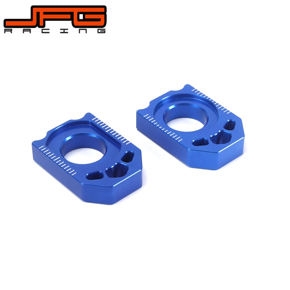 Motorcycle CNC Front Rear Wheel Hub Spacer Chain Adjust Axle Blocks For YAMAHA YZ250F 2012 2013 YZ450F 2010 2011 2012 2013 RISE DEFENSE SYSTEMS.AI PRODUCTS