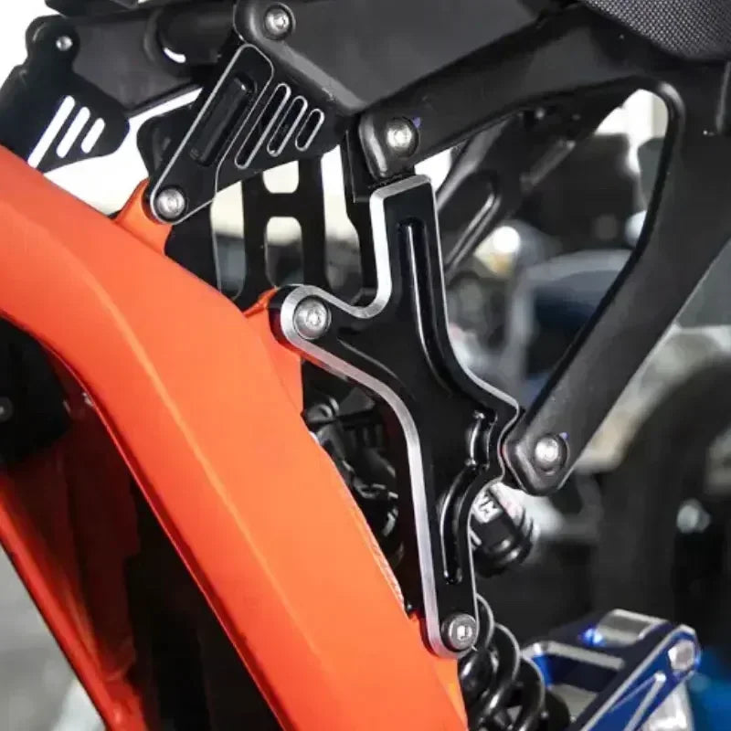 For SURRON Light Bee X Seat Riser Bracket Stand Set Kit Off-road Dirtbike Bicycle Motorcycle Accessories SUR-RON RISE DEFENSE SYSTEMS.AI PRODUCTS