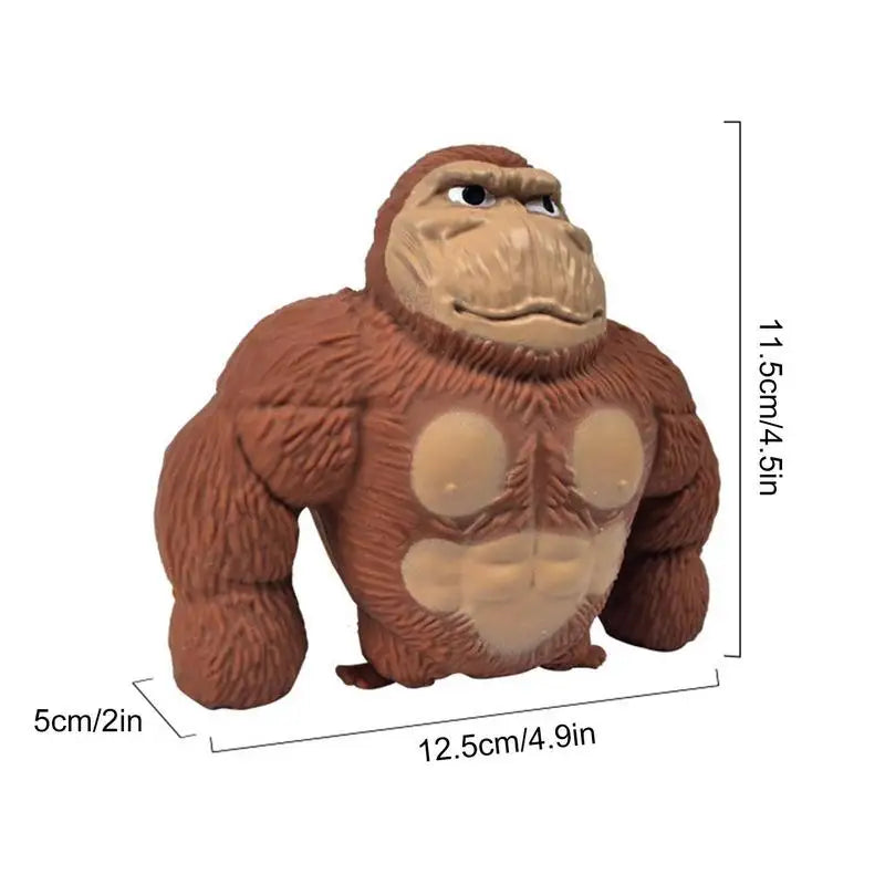 Squeeze Toy Gorilla Pinch Toy Squishys Autism Stress Reliever Toys FidgetToys Stretch Vent Gorilla Decompressions Anti Stress RISE DEFENSE SYSTEMS.AI PRODUCTS