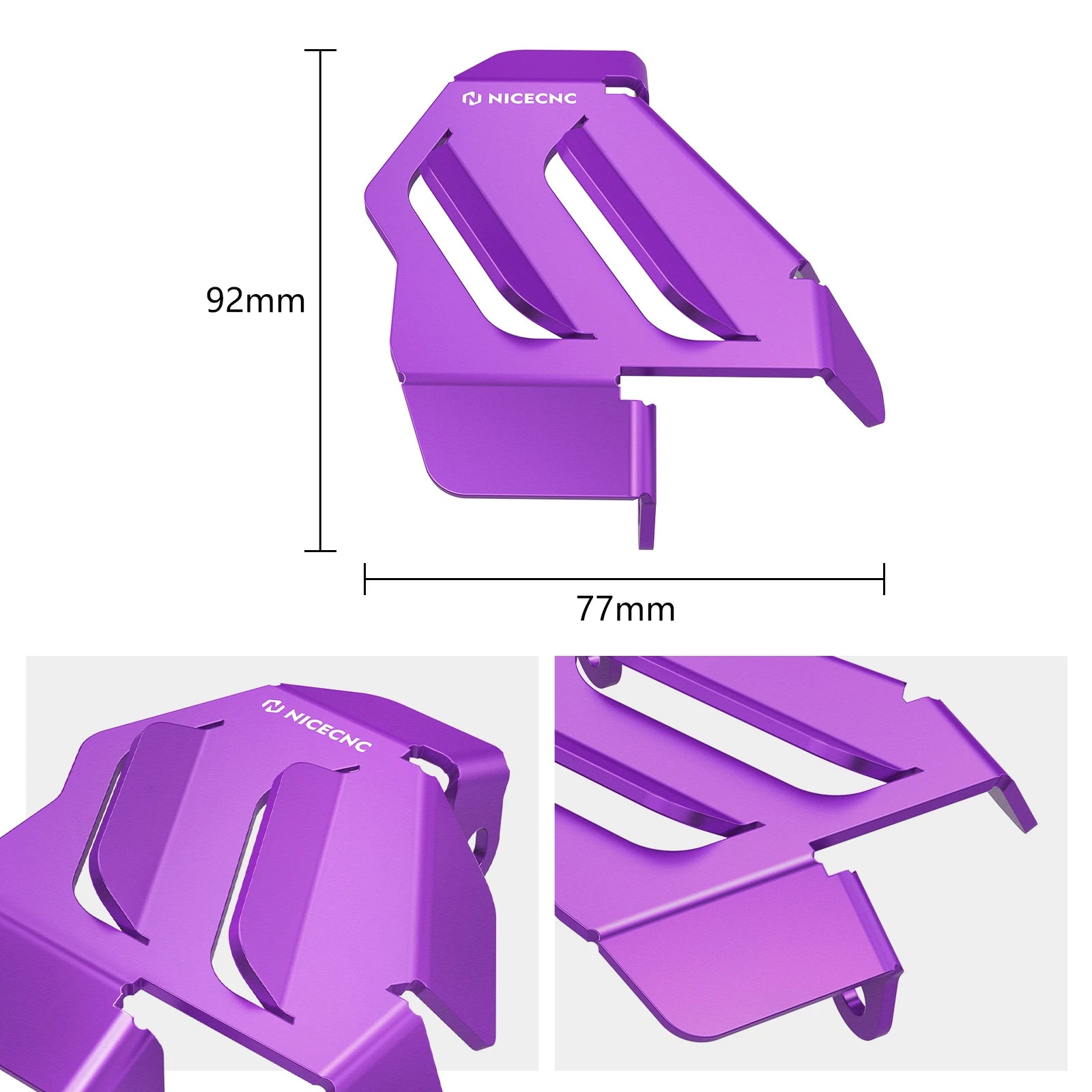 NICECNC For Surron Light Bee X S L1E Segway X160 X260 Surron Electric Dirt Bike Front Rear Brake Caliper Guard Cover Protector RISE DEFENSE SYSTEMS.AI PRODUCTS