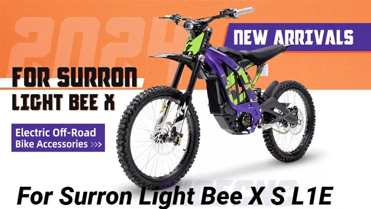 For Sur-Ron Light Bee X S L1E Surron Electric Dirt Bike Enlarged Foot Pegs Footrest Footpegs For Segway X160 X260 2024 2023 2022 RISE DEFENSE SYSTEMS.AI PRODUCTS