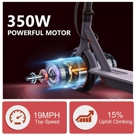 LADPED LP80 Electric Scooter 350W 31km/h APP Smart Scooter Shock-absorbing Anti-skid ‎8.5 Inches Folding Electric Scooter RISE DEFENSE SYSTEMS.AI PRODUCTS