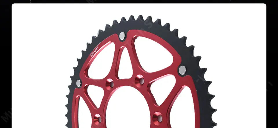 For SUR-RON Ultra Bee Steel-clad Aluminum 54 Tooth Sprocket Disc Plate E-bike Off-road Dirtbike Motorcycle Accessories SURRON RISE DEFENSE SYSTEMS.AI PRODUCTS