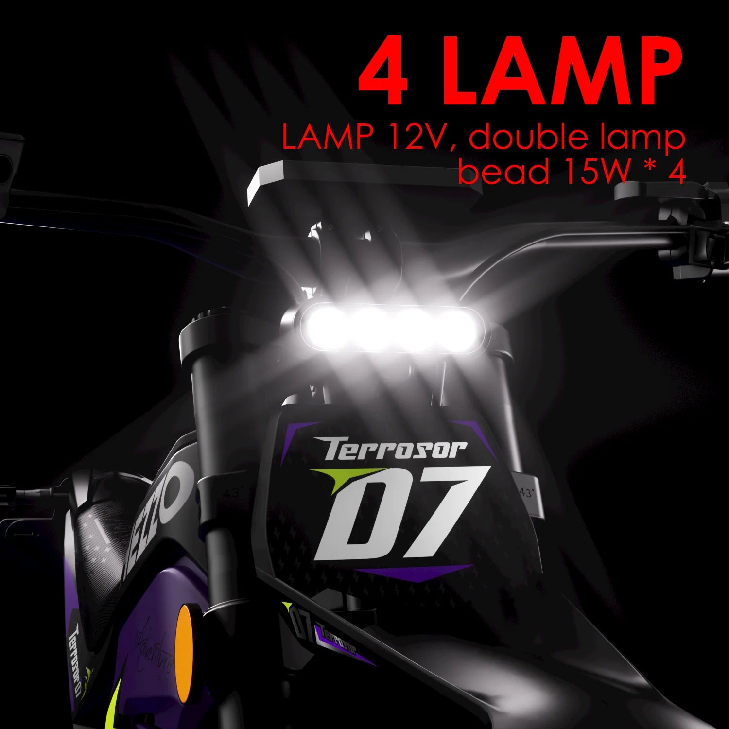 HEZZO-Electric Dirt Bike, Off-Road Ebike, Top Speed 100 km/h, 389NM, 120km Long Range, 72V, 35Ah, 8000W RISE DEFENSE SYSTEMS.AI PRODUCTS