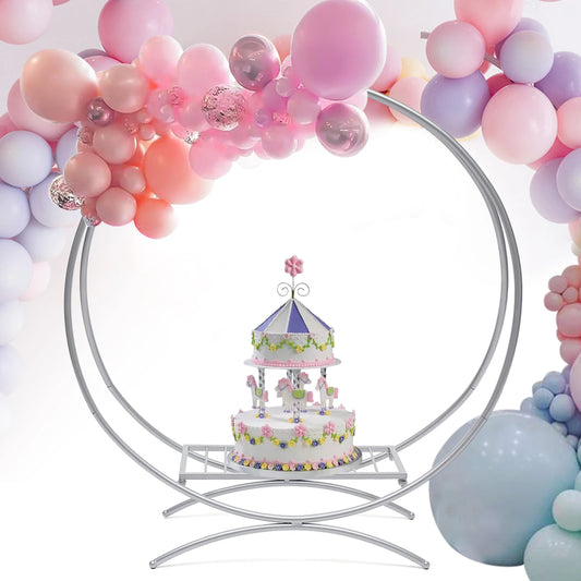 Gold 60cm /80cm Wedding Cake Stand Flower Stand Floral Hoop Wedding Decor Round Metal Wedding Arch Gold Double Hoop Wedding Part RISE DEFENSE SYSTEMS.AI PRODUCTS