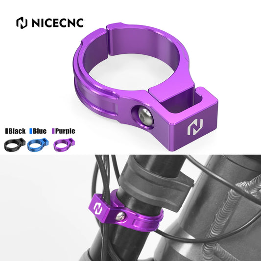For Sur-Ron Surron Light Bee X S L1E Segway X160 X260 Front Fork Brake Hose Line Cable Clamp Brake Line Holder Electric Bike RISE DEFENSE SYSTEMS.AI PRODUCTS