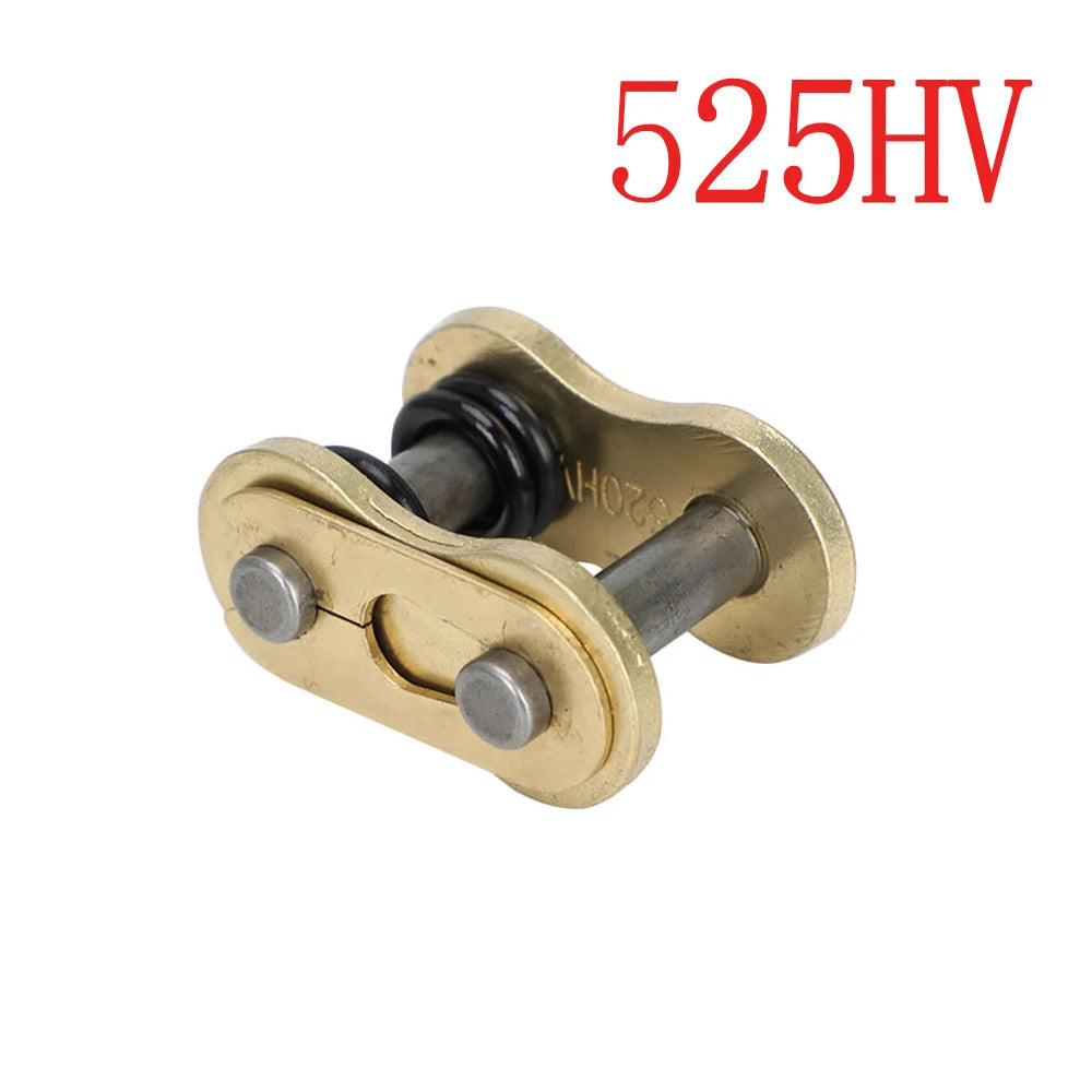 Motorcycle Chain Buckle Ring Link 420 428 520 525 530 Heavy Chain Connecting Connector Master Joint Link With O-Ring Chain Lock RISE DEFENSE SYSTEMS.AI PRODUCTS