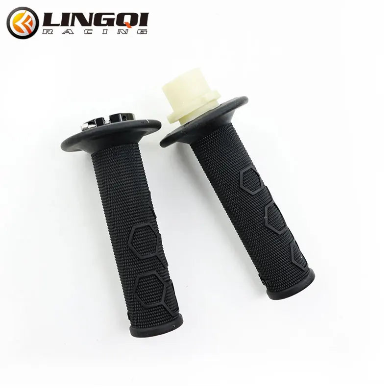 LINGQI Motorcycle Throttle Handle Bar Cover for SURRON Ultra Bee Pit Dirt Bike SUR RON SUR-RON Original 23mm Rubber Grips Parts RISE DEFENSE SYSTEMS.AI PRODUCTS