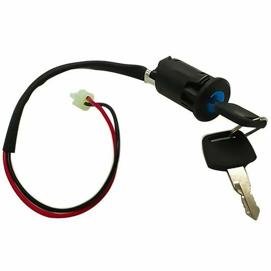 Moped Ignition Key Switch 2 Wire 28mm Hole ATV Dirt Bike Accessory Electric Motorcycle Go-Kart On/Off Tool Durable RISE DEFENSE SYSTEMS.AI PRODUCTS