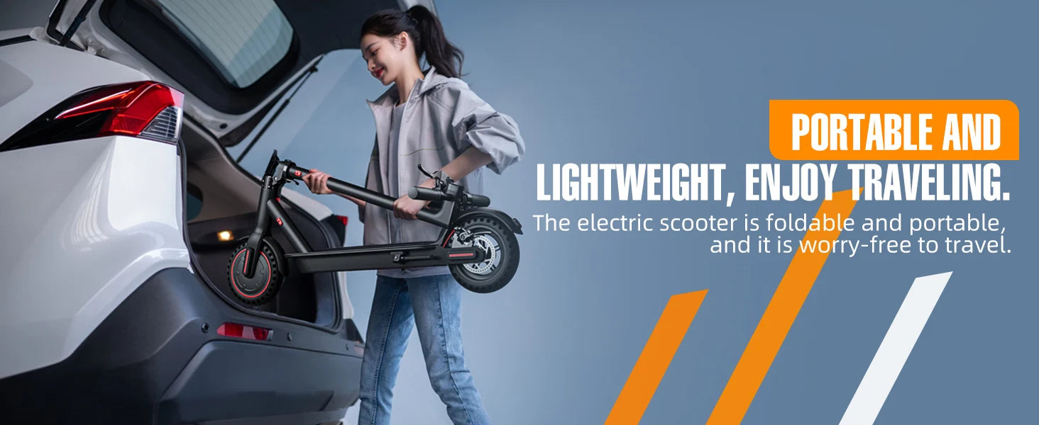 350W Foldable Electric Scooter for Adults Teens,Explosion-proof Tires,Dual Brake System Lightweight High Quality E-scooter RISE DEFENSE SYSTEMS.AI PRODUCTS
