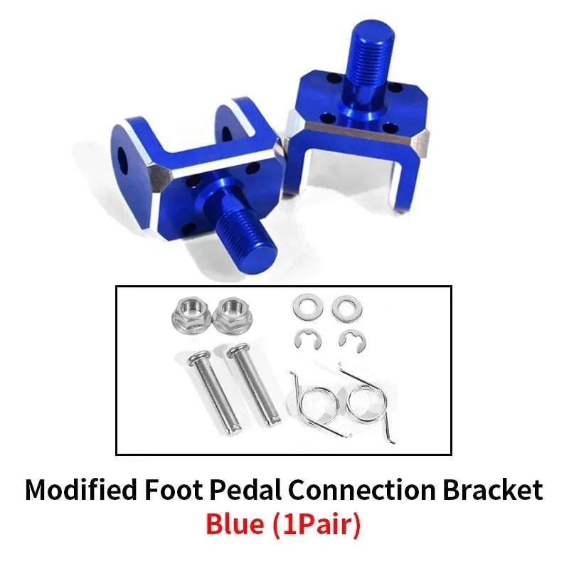 Motorcycle Footpegs Foot Pegs Rests Pedals For Surron Sur-Ron Light Bee Electric Dirt Bike Footrest RISE DEFENSE SYSTEMS.AI PRODUCTS