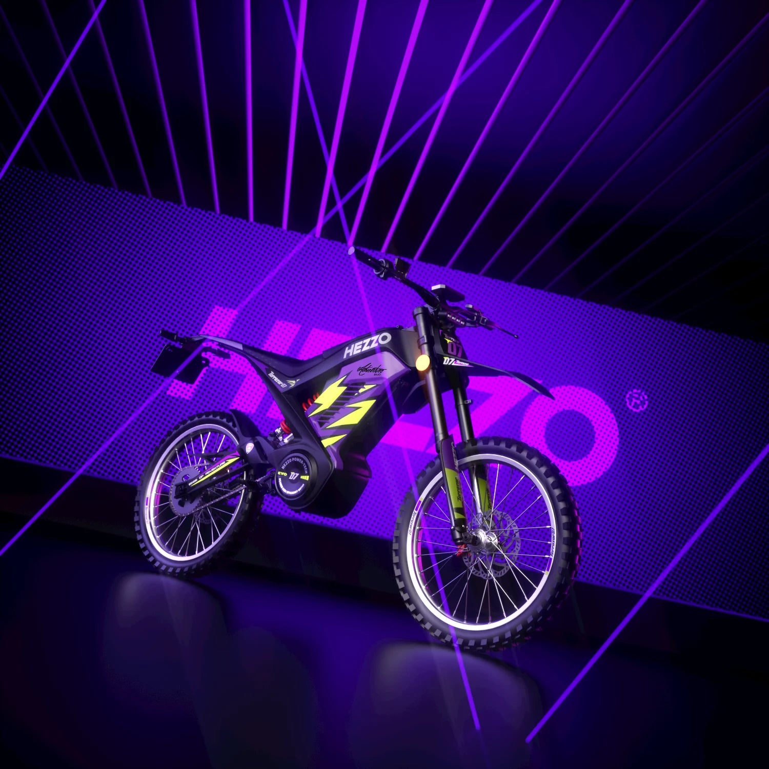 HEZZO-Electric Dirt Bike, Off-Road Ebike, Top Speed 100 km/h, 389NM, 120km Long Range, 72V, 35Ah, 8000W RISE DEFENSE SYSTEMS.AI PRODUCTS