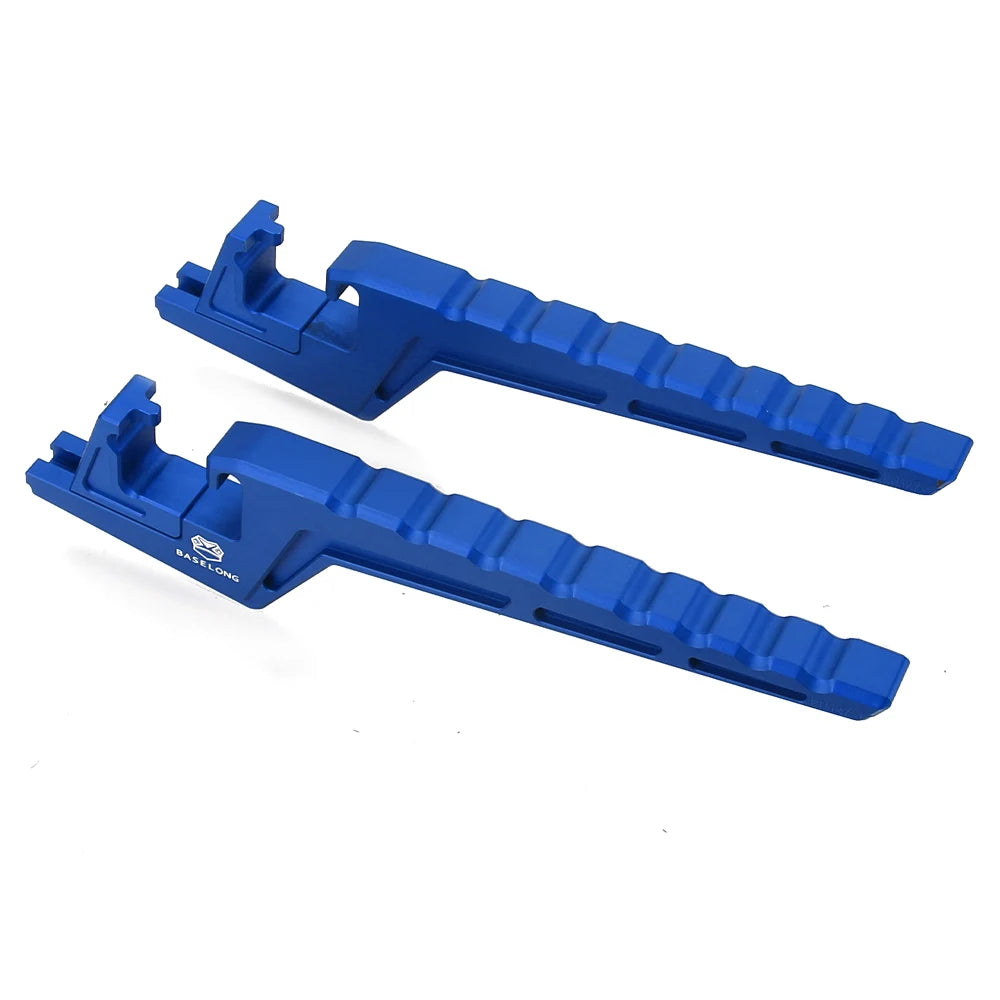 Motorcycle Accessories For Sur-Ron Sur Ron Surron Passenger Foot Pegs Extension Extended Footpegs Motocross Bike Electric Bike RISE DEFENSE SYSTEMS.AI PRODUCTS