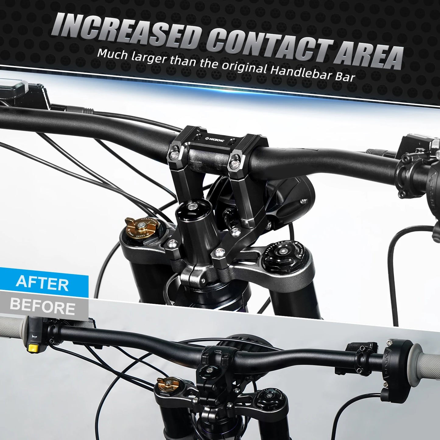 For Surron Light Bee X S L1E 20/30 MM Rise Handlebar Riser Mount & Fork Suspension Core For Segway X160 X260 Electric Dirt Bike RISE DEFENSE SYSTEMS.AI PRODUCTS