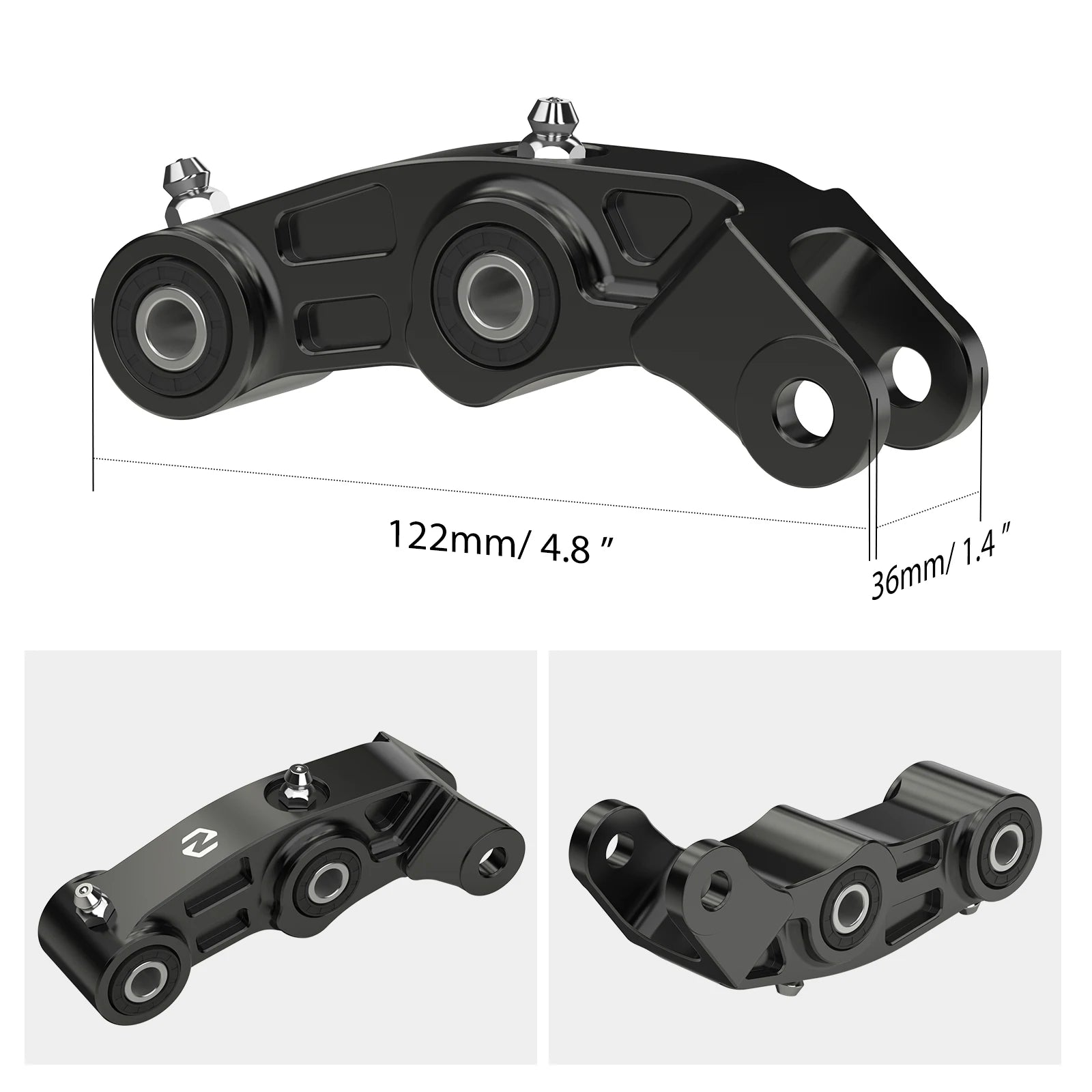 Reinforced Shock-absorbing Triangle Bracket & Rear Suspension Linkage For SUR-RON Surron light bee X/ S/ L1E Segway X160 X260 RISE DEFENSE SYSTEMS.AI PRODUCTS
