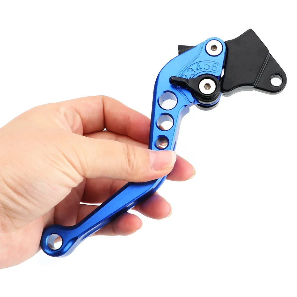 Universal Motorcycle Brake levers  Motorcycle Accessories Modified Horn Adjustable Hand Lever GY6 RISE DEFENSE SYSTEMS.AI PRODUCTS