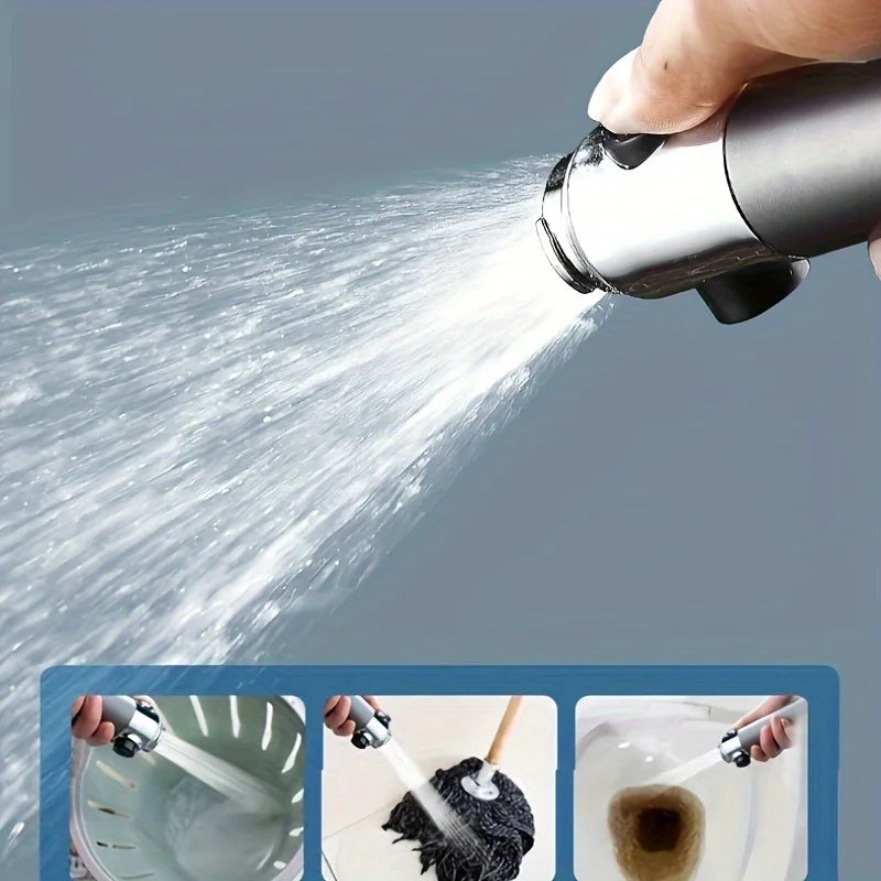 New self-contained silicone soft particle massage showerhead, three-position function adjustable pressurized showerhead. RISE DEFENSE SYSTEMS.AI PRODUCTS