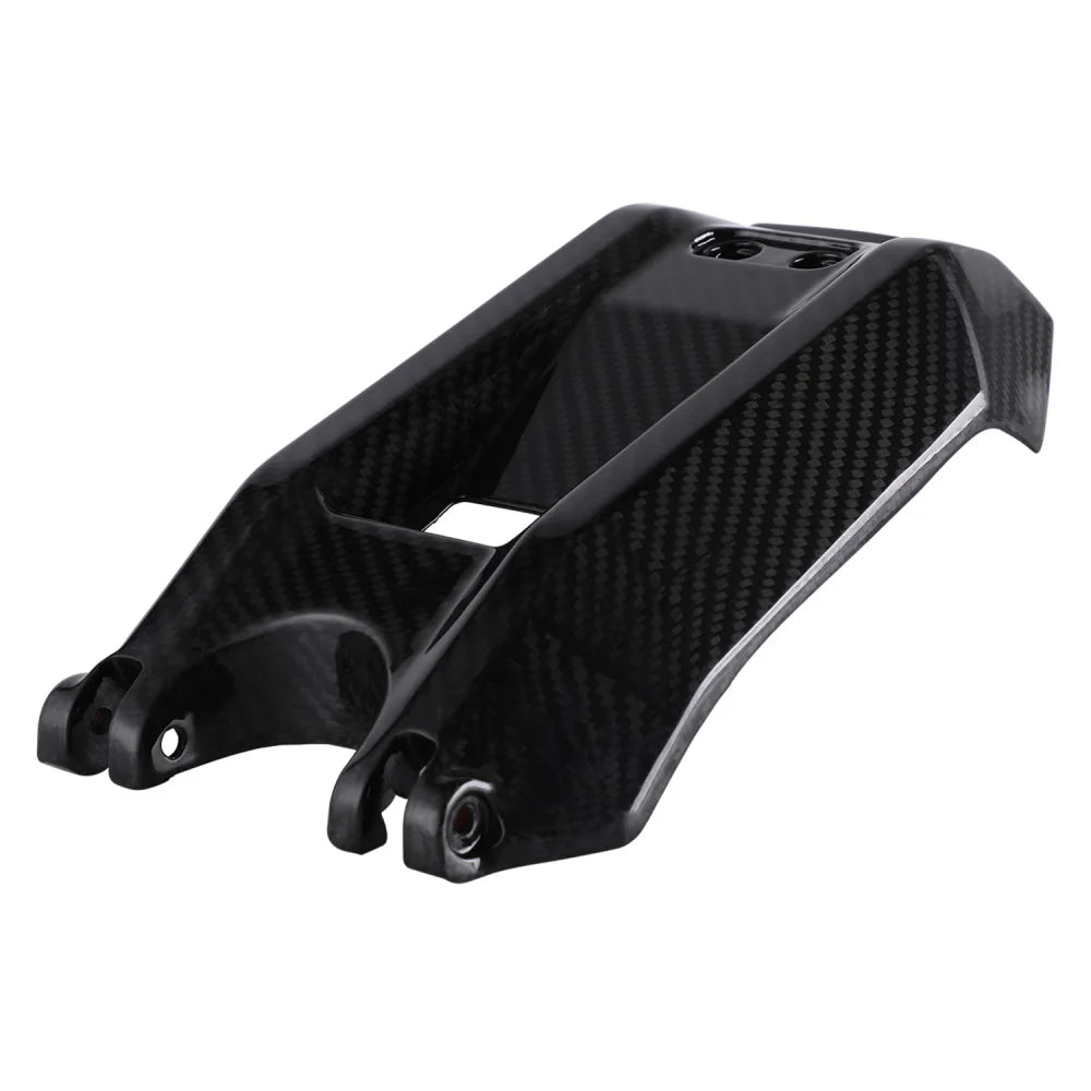 Funparts Carbon Fiber Motorcycle Battery Compartment Cover Guard For Surron Sur-Ron Sur Ron Lightbee Light Bee X S L1E RISE DEFENSE SYSTEMS.AI PRODUCTS