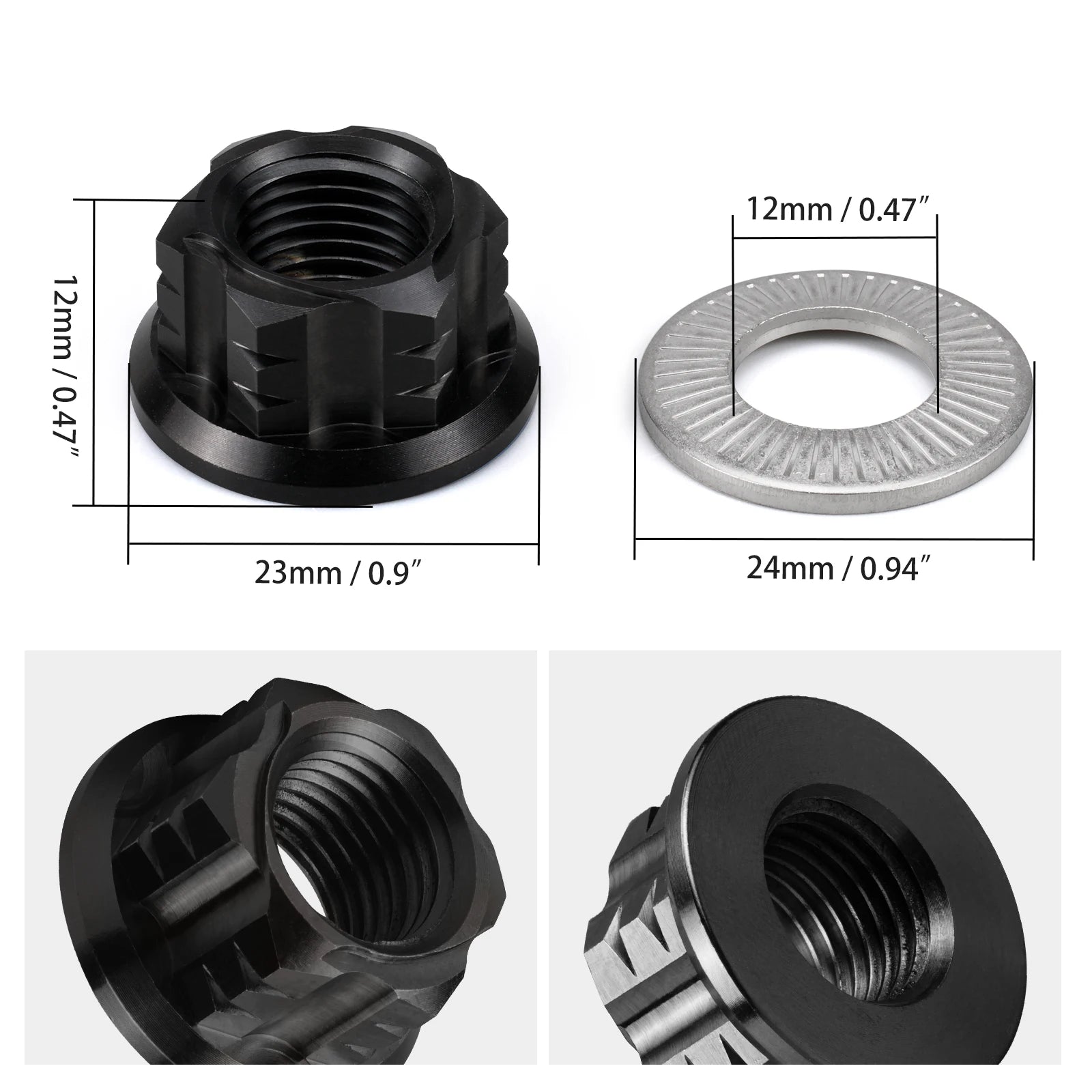 Belt Pulley Cover & Primary Belt Pulley Nut For SUR-RON Surron light bee X S L1E Segway X160 X260 Electric Dirt Bike 2023 2024 RISE DEFENSE SYSTEMS.AI PRODUCTS