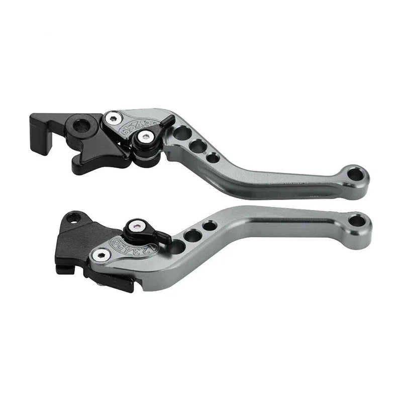 Universal Motorcycle Brake levers  Motorcycle Accessories Modified Horn Adjustable Hand Lever GY6 RISE DEFENSE SYSTEMS.AI PRODUCTS
