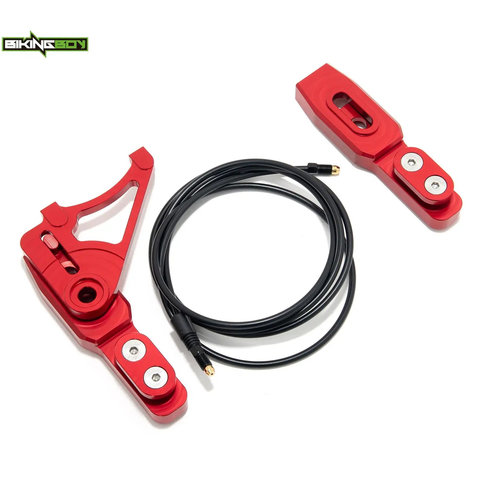 BIKINGBOY For Sur-Ron Light Bee X Surron LBX For Segway X160 X260 X 160 260 2.4" Rear Swing Arm Extension + Brake Line Electric RISE DEFENSE SYSTEMS.AI PRODUCTS