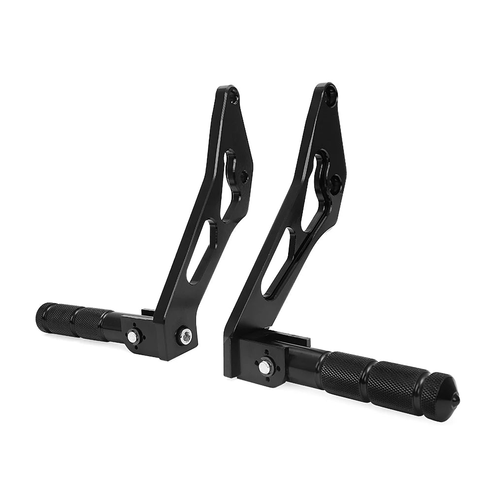 Motorcycle Rear Passenger Foot Peg Rests Pedal Peg Bracket For SURRON Sur-Ron Light Bee X Off-Road Electric Segway X160 X260 RISE DEFENSE SYSTEMS.AI PRODUCTS