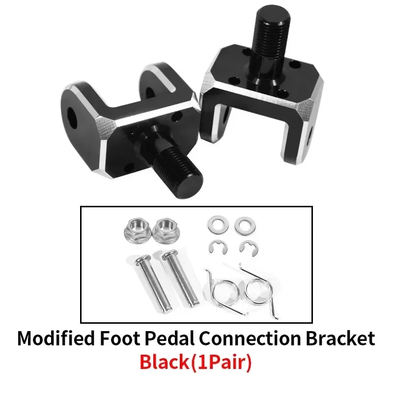 Motorcycle Footpegs Foot Pegs Rests Pedals For Surron Sur-Ron Light Bee Electric Dirt Bike Footrest RISE DEFENSE SYSTEMS.AI PRODUCTS