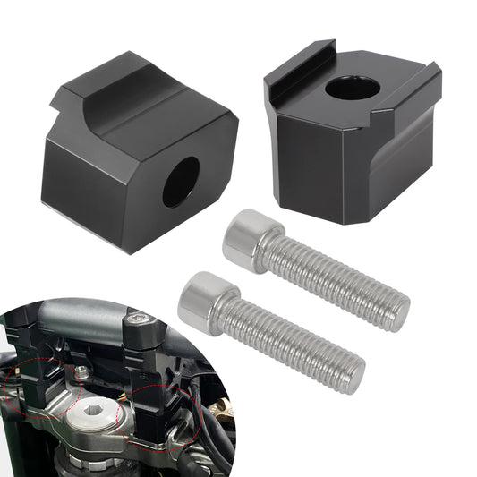 For SurRon Sur Ron Ultra Bee 2023 Bar Risers 20/30 mm Handlebar Riser Motorcycle Accessories 6061 Aluminum Material RISE DEFENSE SYSTEMS.AI PRODUCTS