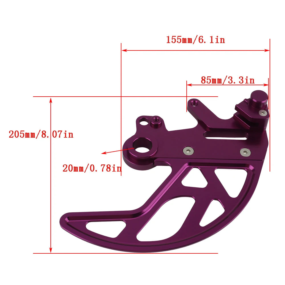 for Surron Ultra Bee Parts Rear Brake Disc Protective Pover Motorcycle Accessories Electric Motocross Modification Dirt Bike RISE DEFENSE SYSTEMS.AI PRODUCTS